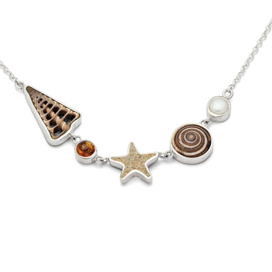 DUR Silber Schmuck Kette "Strandrausch 2.0" K2589