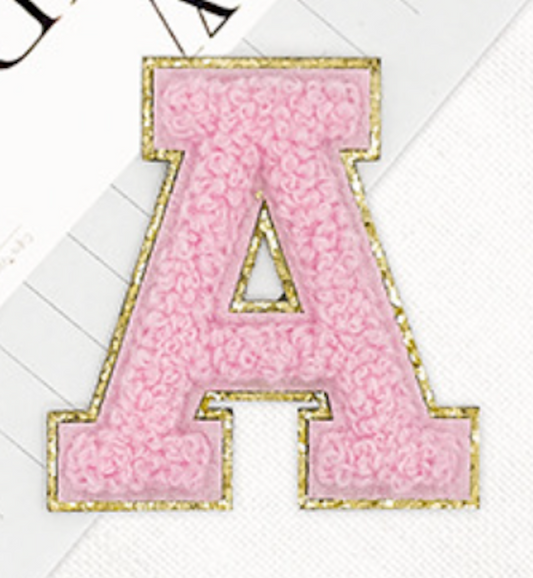 A Buchstaben-Aufnäher -Aufkleber für DIY-Kleidung Schuhe Taschen Handyhülle
