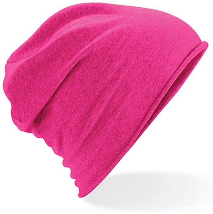 Beechfield Damen Jersey Beanie Summer schwarz pink grau blau CB361